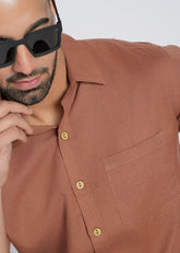 Cotton Flax Full Sleeve Shirt